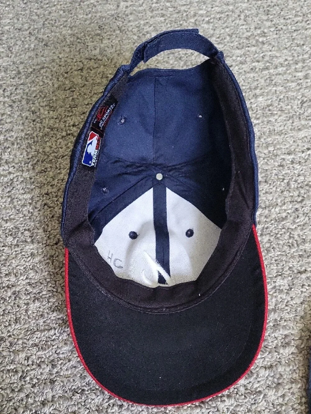 Atlanta Braves - Navy and Red Baseball Cap